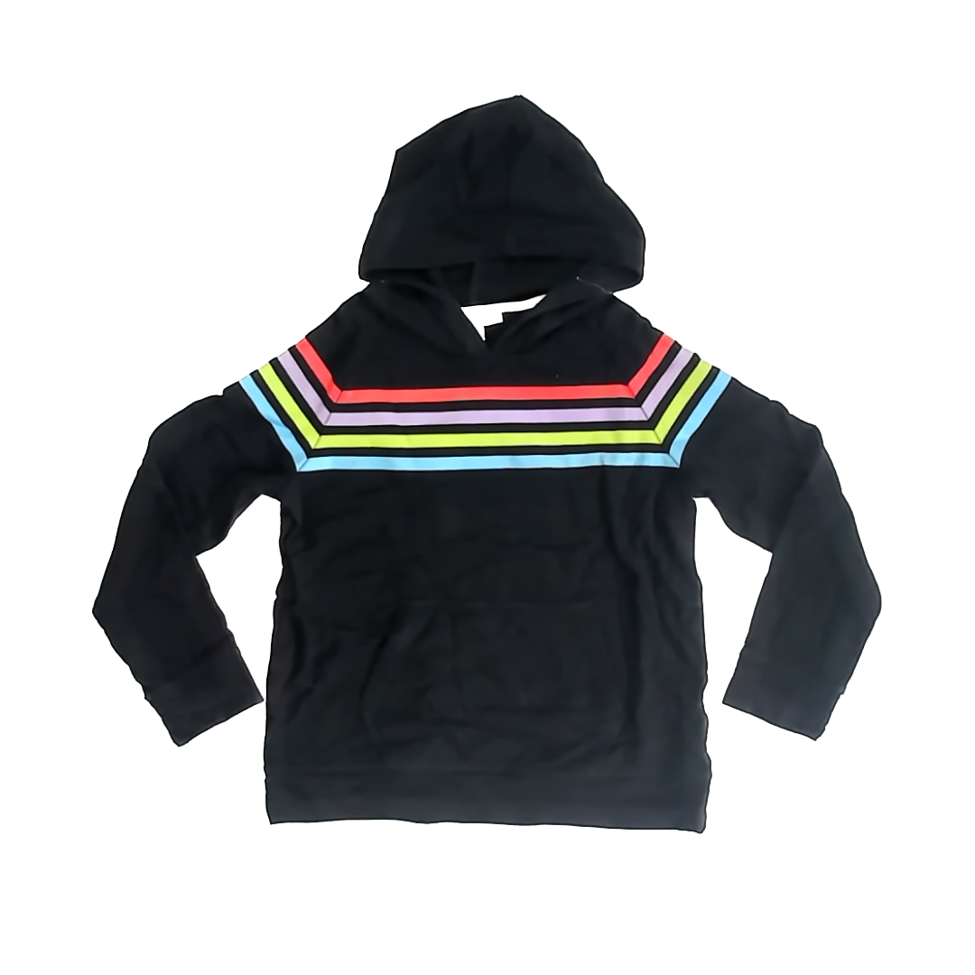 Rockets Of Awesome Girls Black Hoodie Size: 7 Years Black