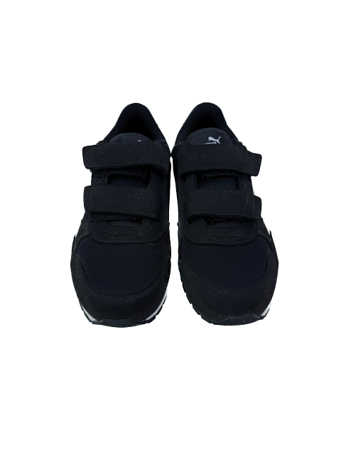Puma Unisex Black Sneakers Size: Youth 1 Black