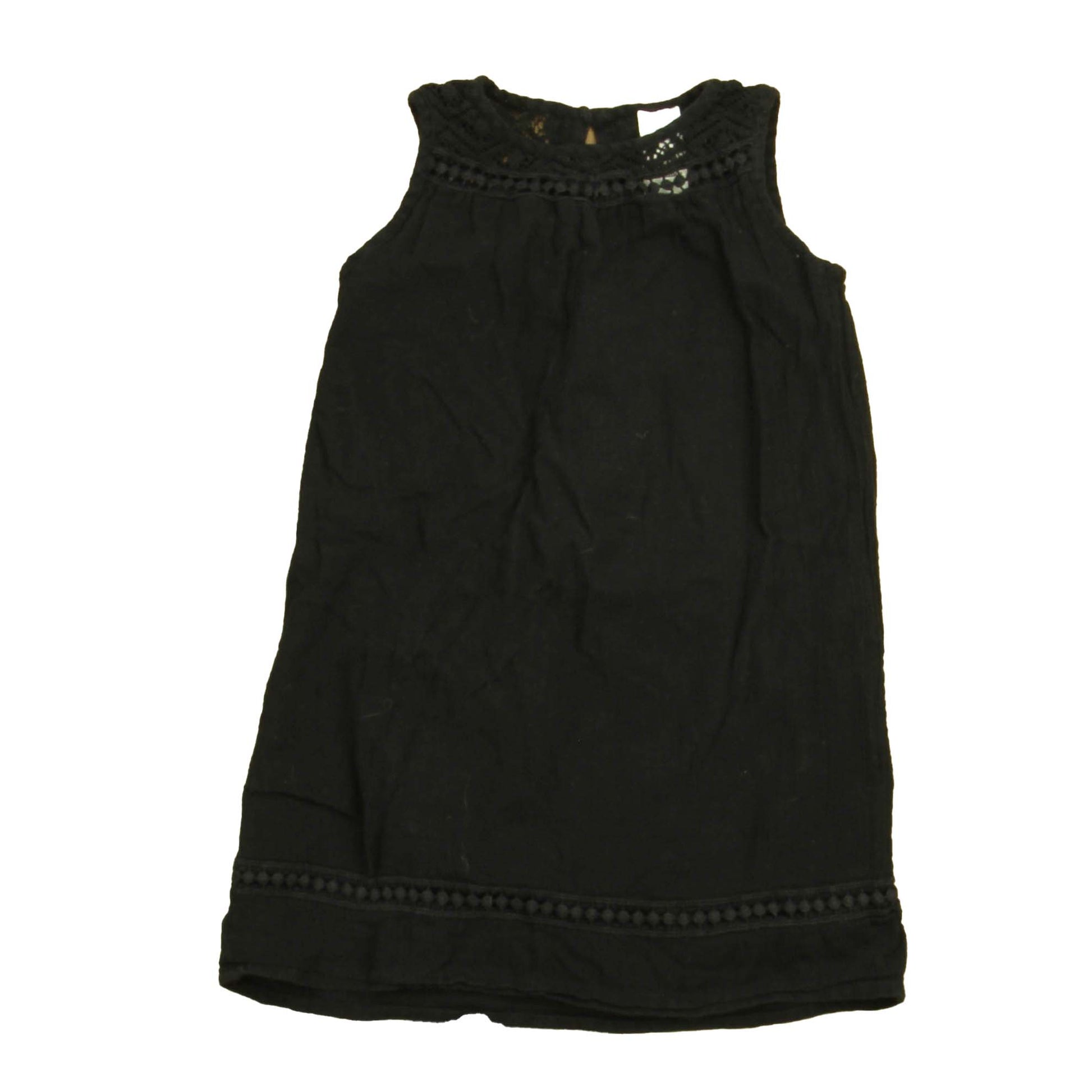 Palomino Girls Black Dress Size: 4T Black