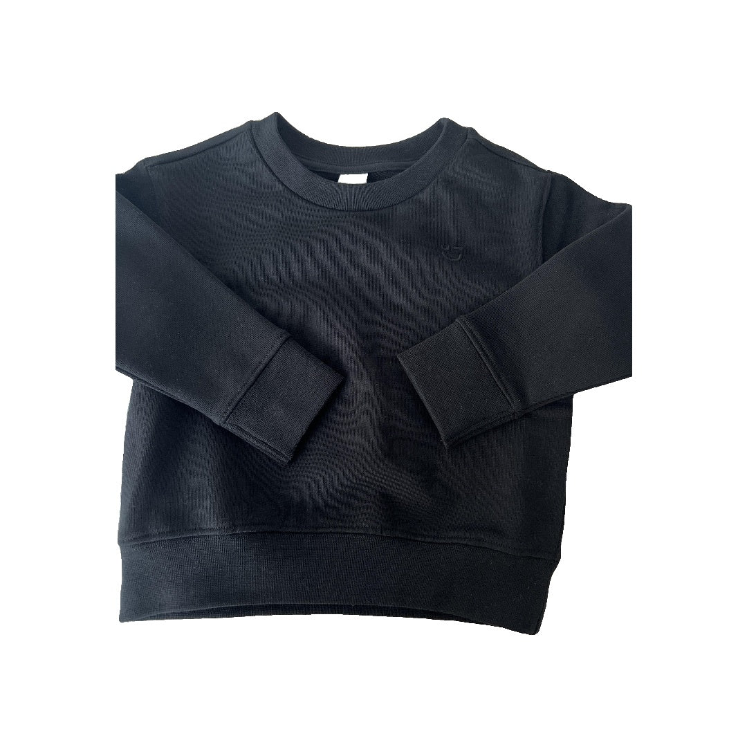 Nordstrom Boys Black Sweatshirt Size: 18 months Black