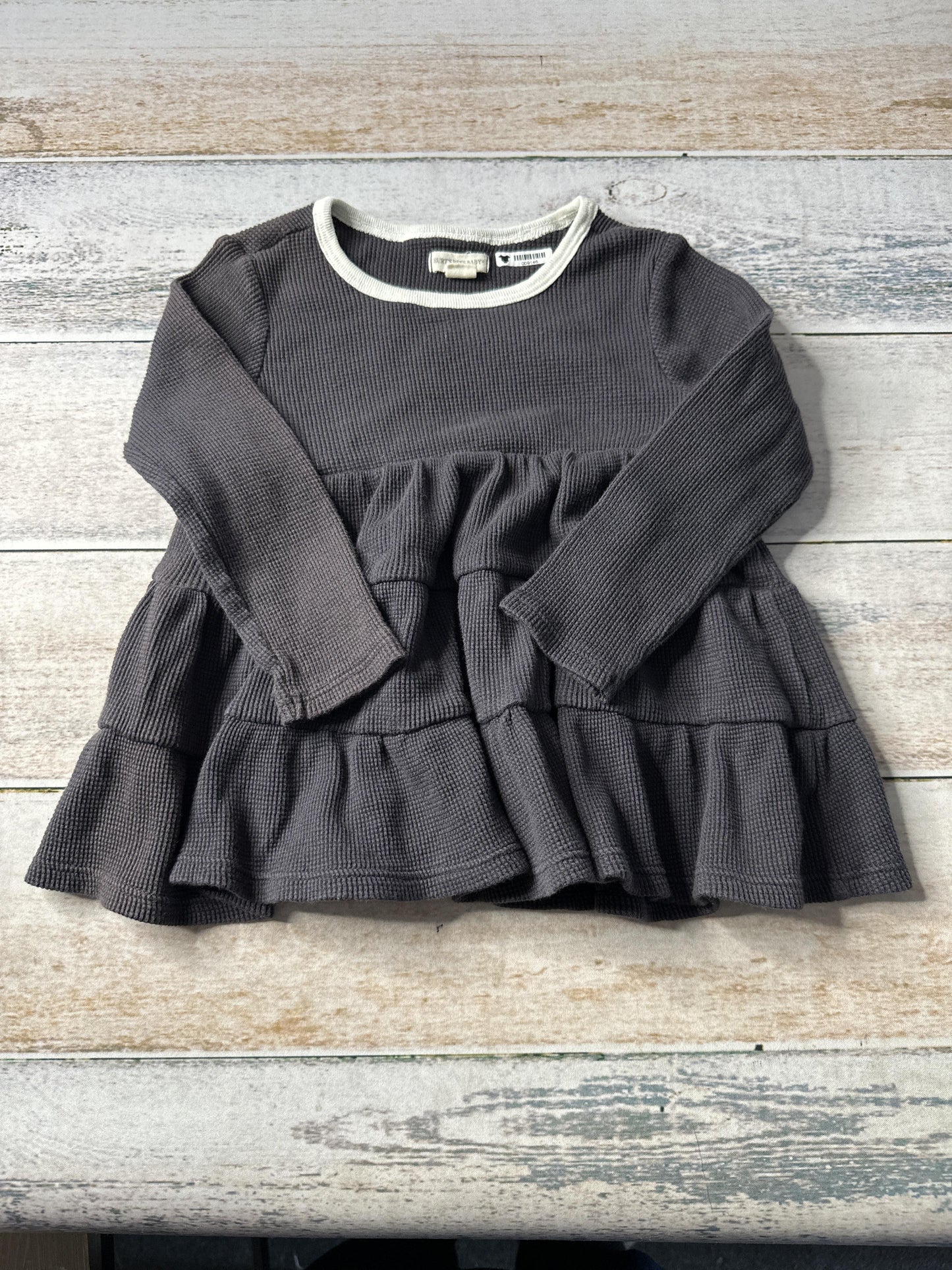 Burt's Bees Girls Black Dress Size: 18 months Black