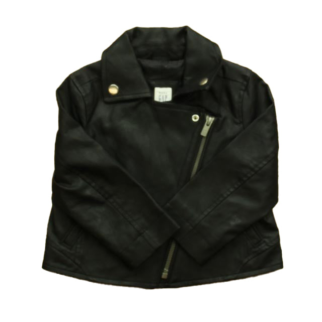 Gap Unisex Black Jacket Size: 12-18 Months