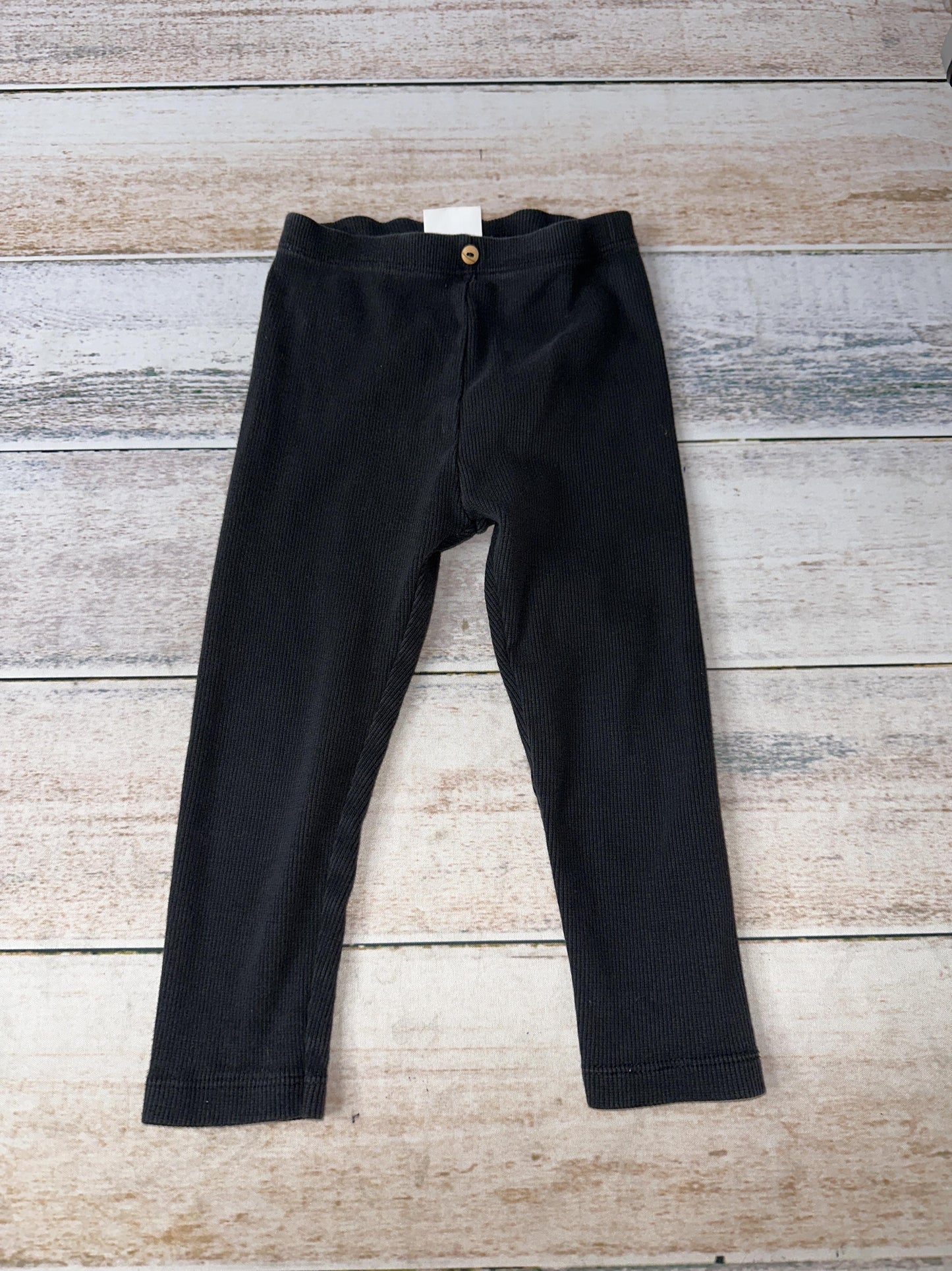 Zara Girls Black Pants Size: 2-3 Years Black