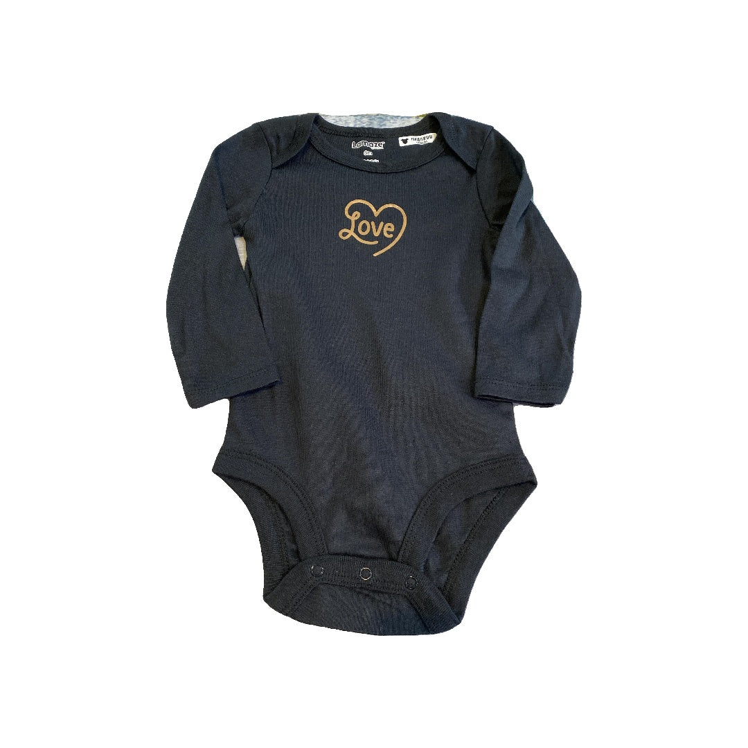 Lamaze Girls Black Onesie Size: 6 months Black