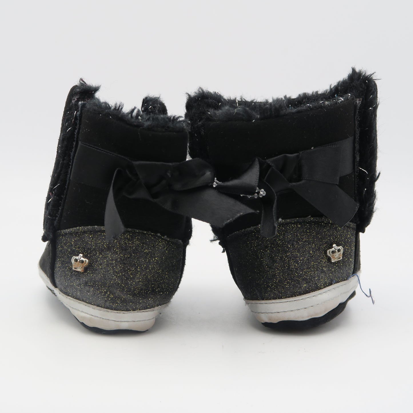 Juicy Couture Girls Black Booties Size: *18-24 Months Black