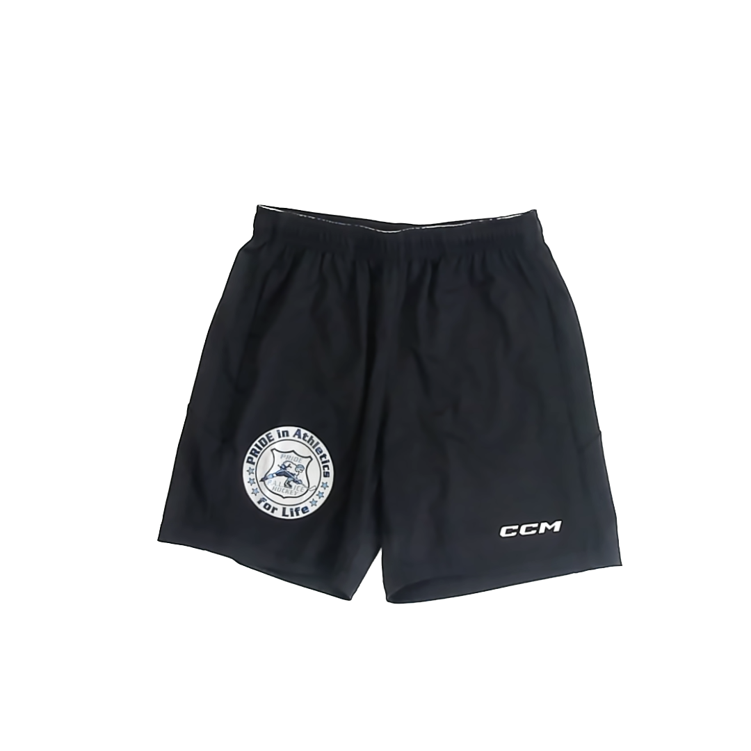 CCM Boys Black Athletic Shorts Size: Youth XL (14-16 Years*) Black