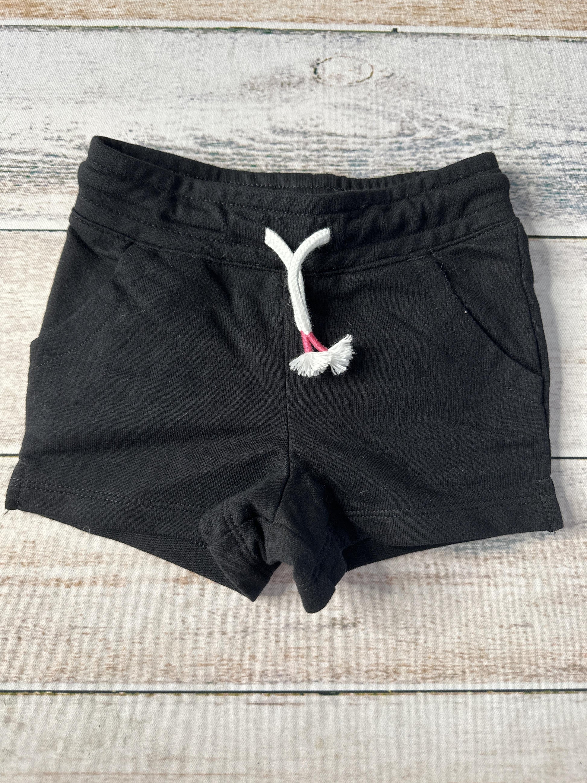 Cat & Jack Unisex Black Shorts Size: 2T Black