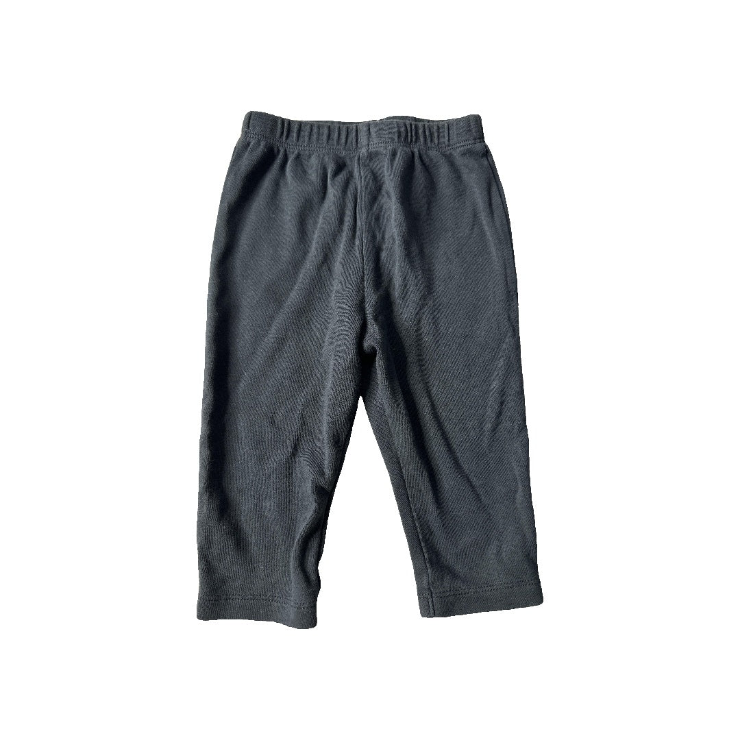 Unisex Black Pants Size: 12 months Black