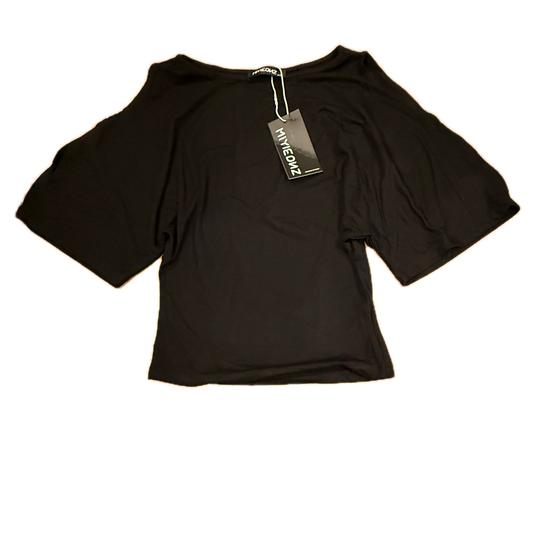 Miyieone Girls Black T-Shirt Size: Junior XS Black