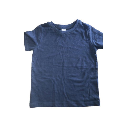 Colored Organics Unisex Black T-Shirt Size: 18-24 months Black