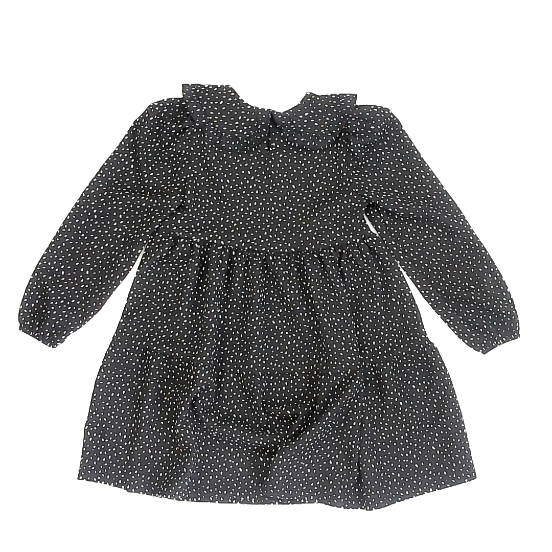 Next Girls Black Dress Size: 6 years Black