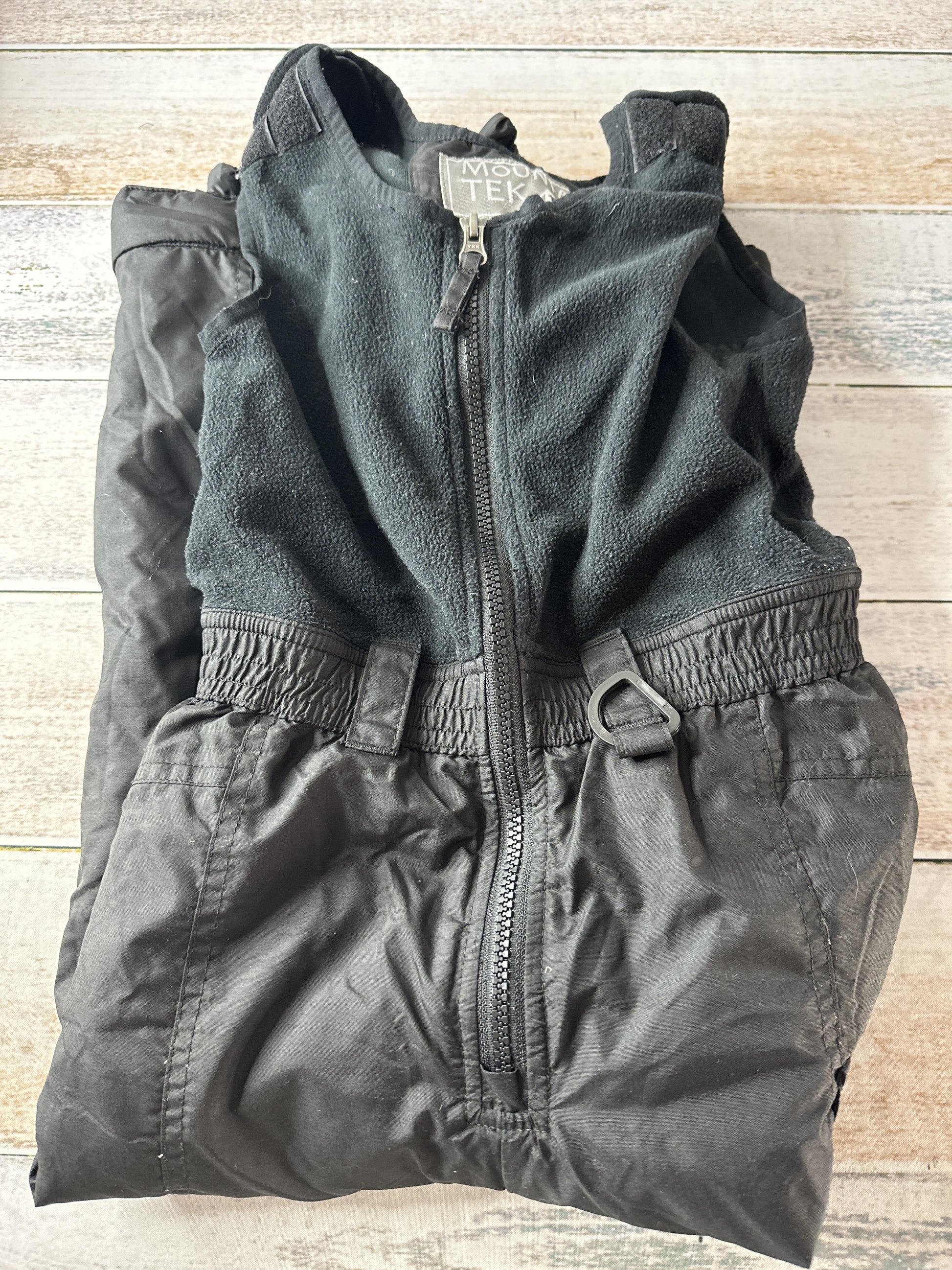 Mountain Tek Unisex Black Snow Pants Size: 6 Black