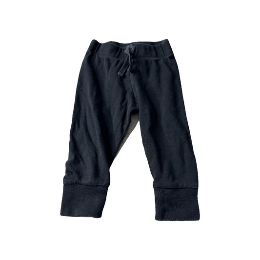 Colored Organics Unisex Black Pants Size: 6-12 months Black