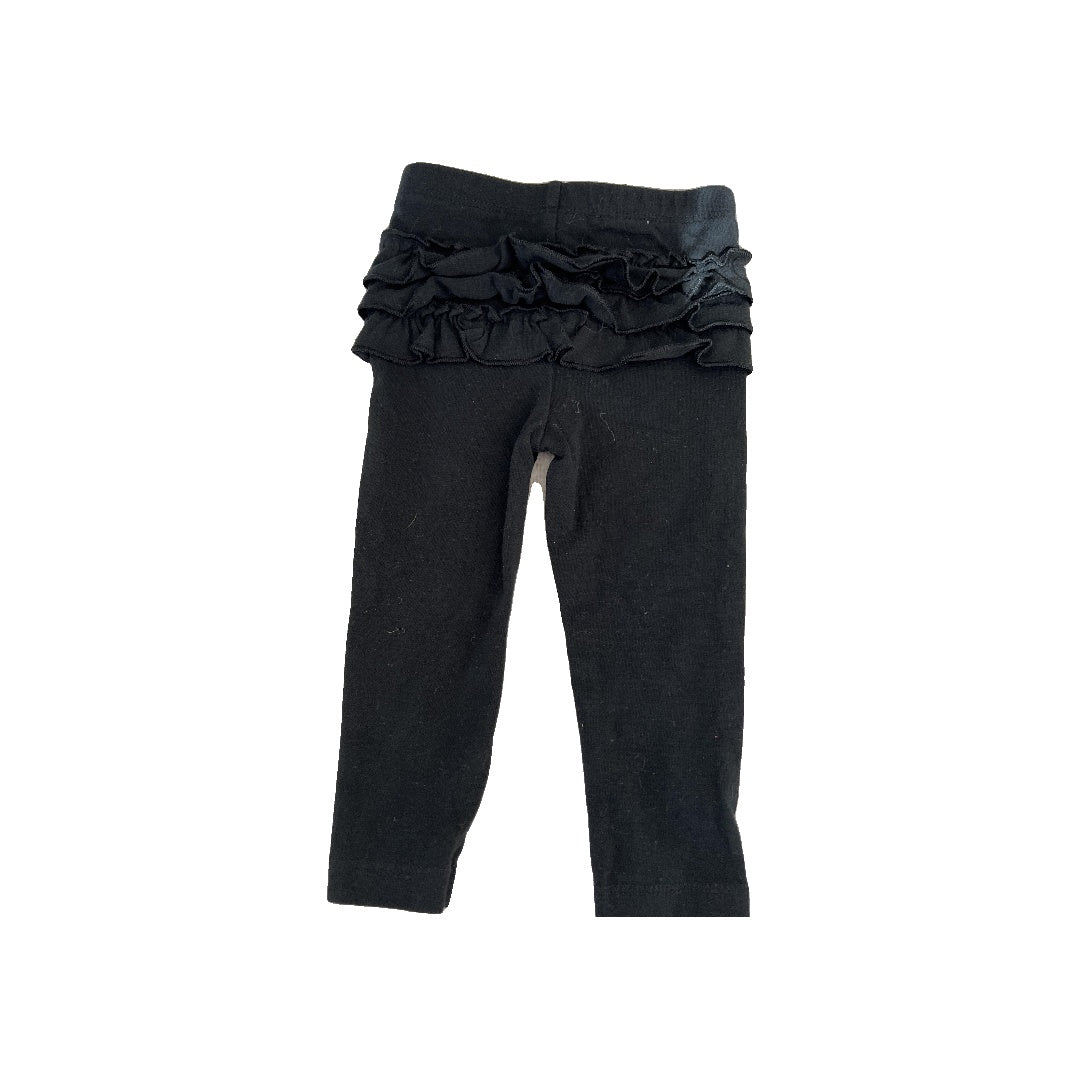 Cat & Jack Girls Black Pants Size: 9 months Black