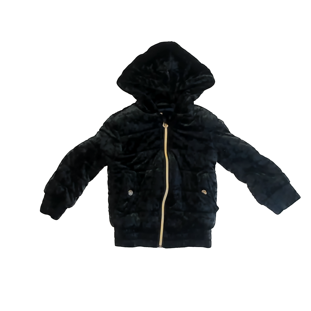 Limited Too Girls Black Winter Coat Size: 4T Black