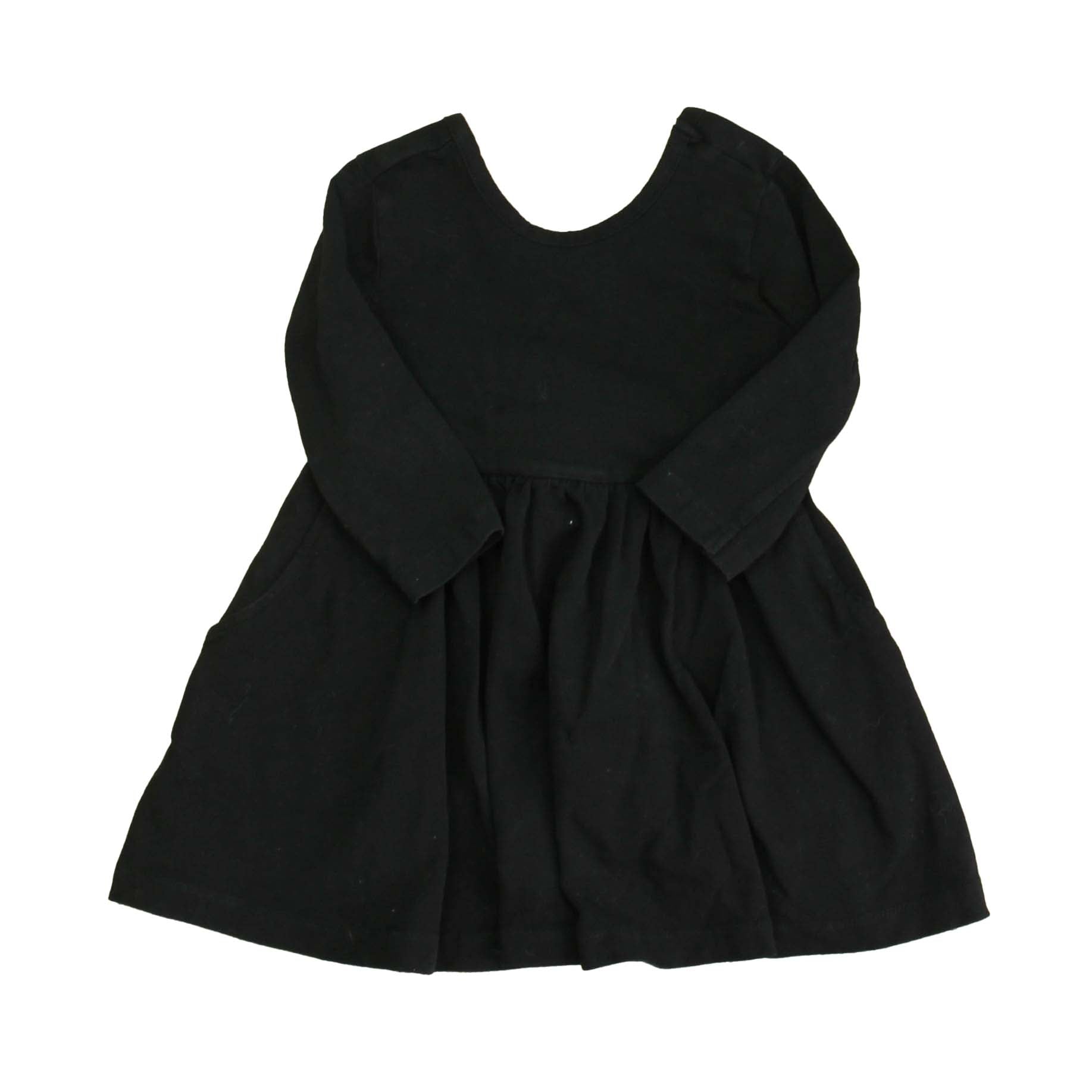 Ruffle Butts Girls Black Dress Size: 2T Black