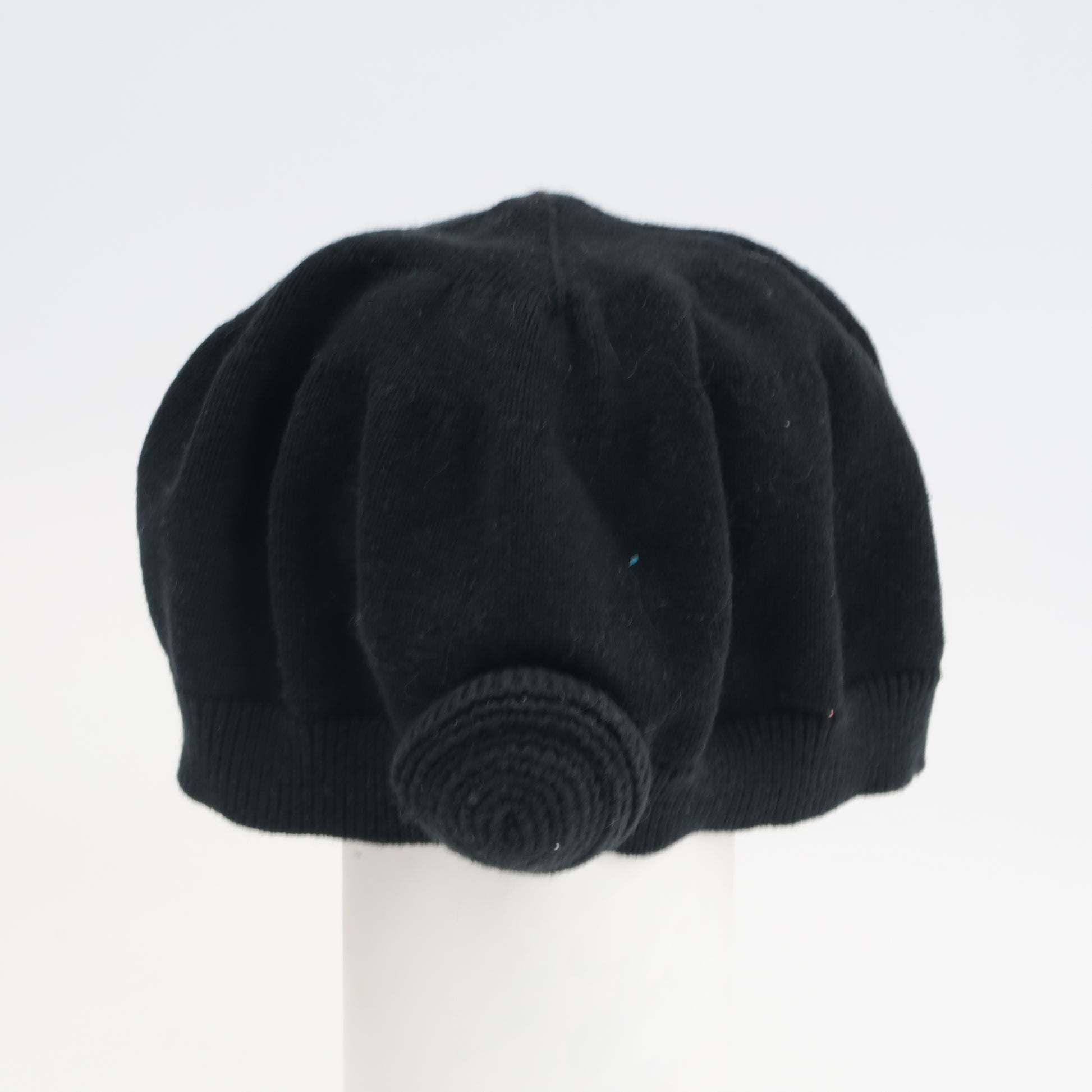 Babies R Us Girls Black Hat Size: 3-6 Months Black