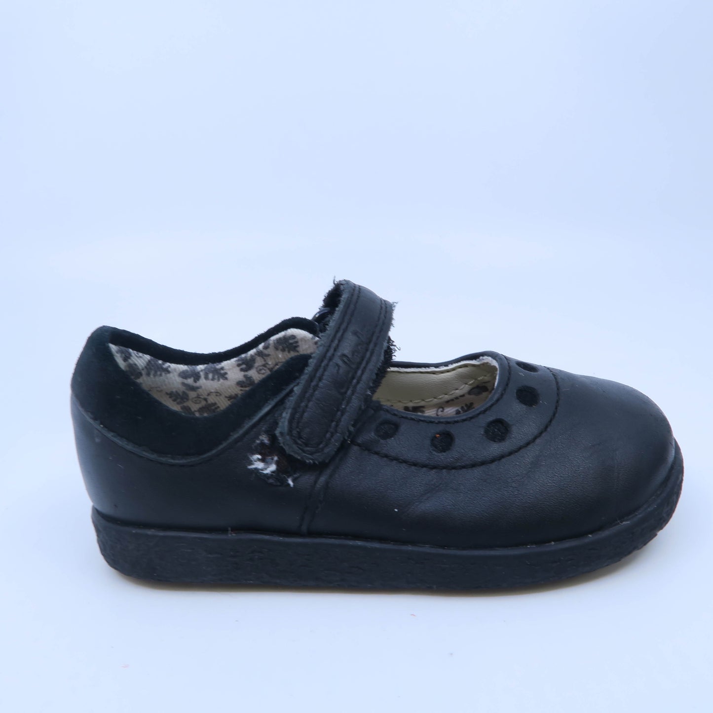 Clark's First Shoes Girls Black Shoes Size: 4.5 Infant Black