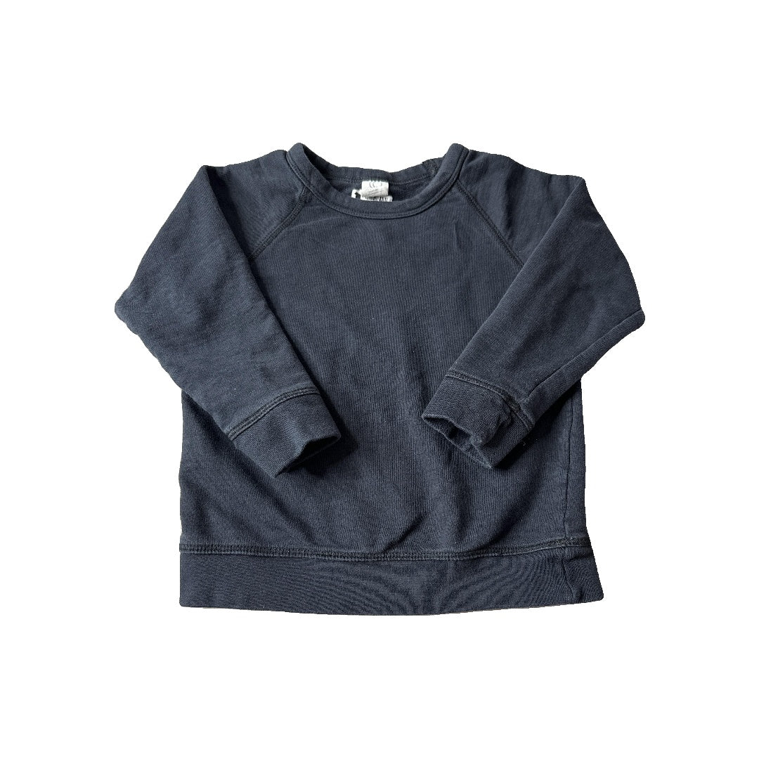 Colored Organics Unisex Black Sweater Size: 18-24 months Black