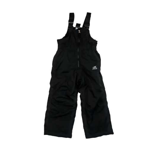 ZeroXposur Girls Black Snow Pants Size: 4T Black