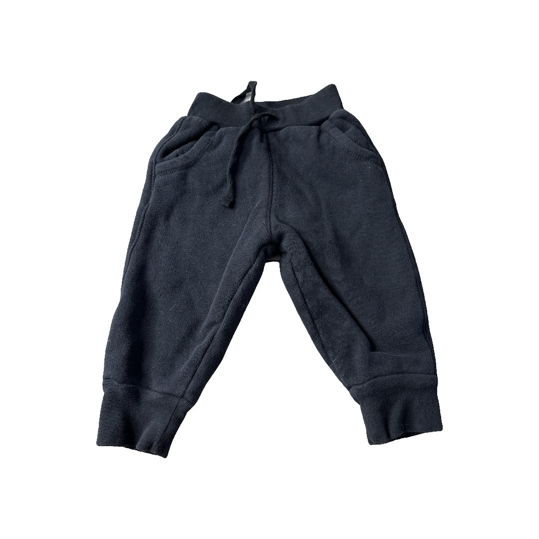 Kidential Unisex Black Pants Size: 12-18 months Black