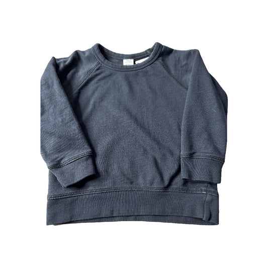 Colored Organics Unisex Black Long Sleeve T-Shirt Size: 18-24 months Black