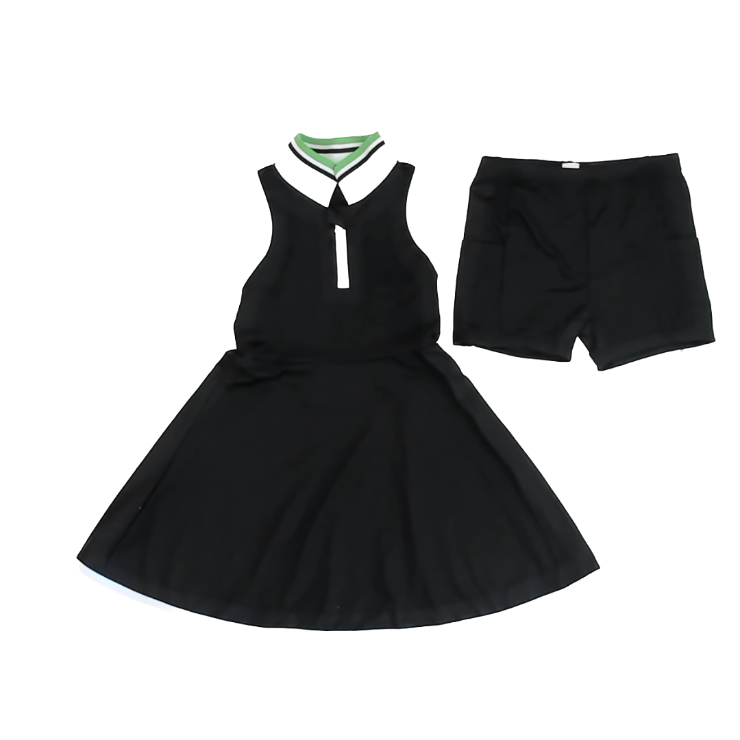 Shein Girls Black Dress Size: 5T Black