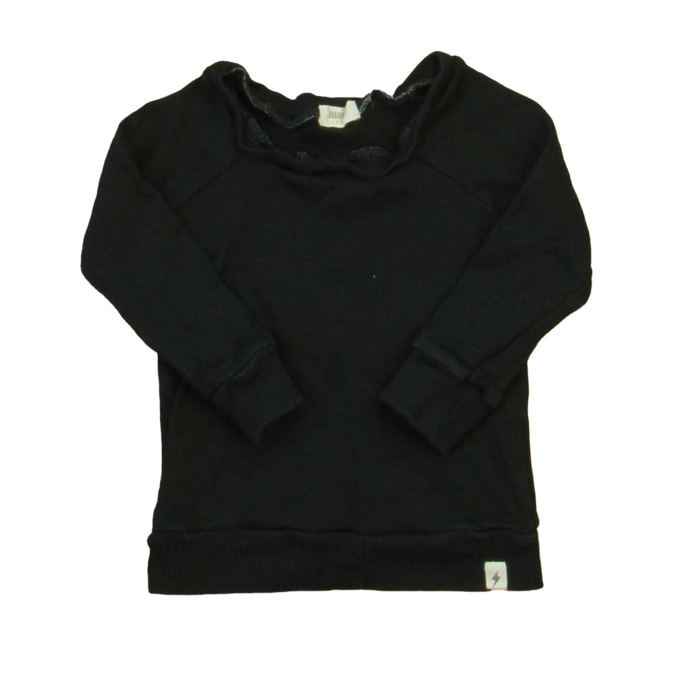 Chaboukie Unisex Black Long Sleeve Shirt Size: 6-12 Months Black