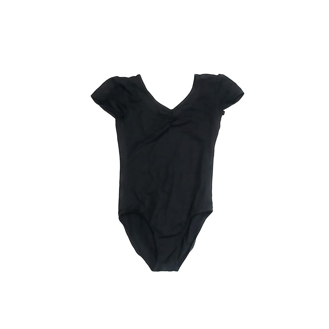 Danskin Girls Black Leotard Size: 6 Years Black