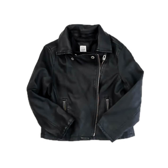 Gap Unisex Black Jacket Size: 4T Black