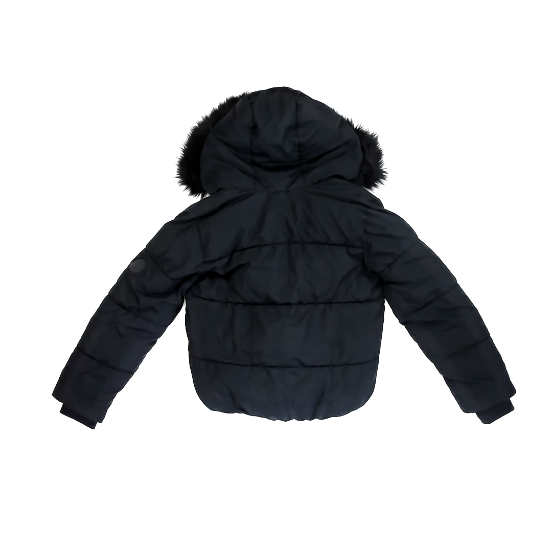 Abercombie & Fitch Girls Black Winter Coat Size: 11/12 Black