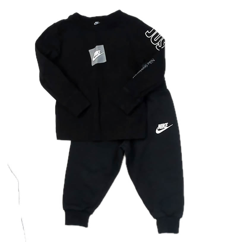 Nike Boys Black Apparel Sets Size: 2T Black