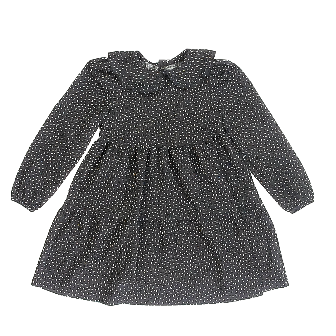 Next Girls Black Dress Size: 6 years Black