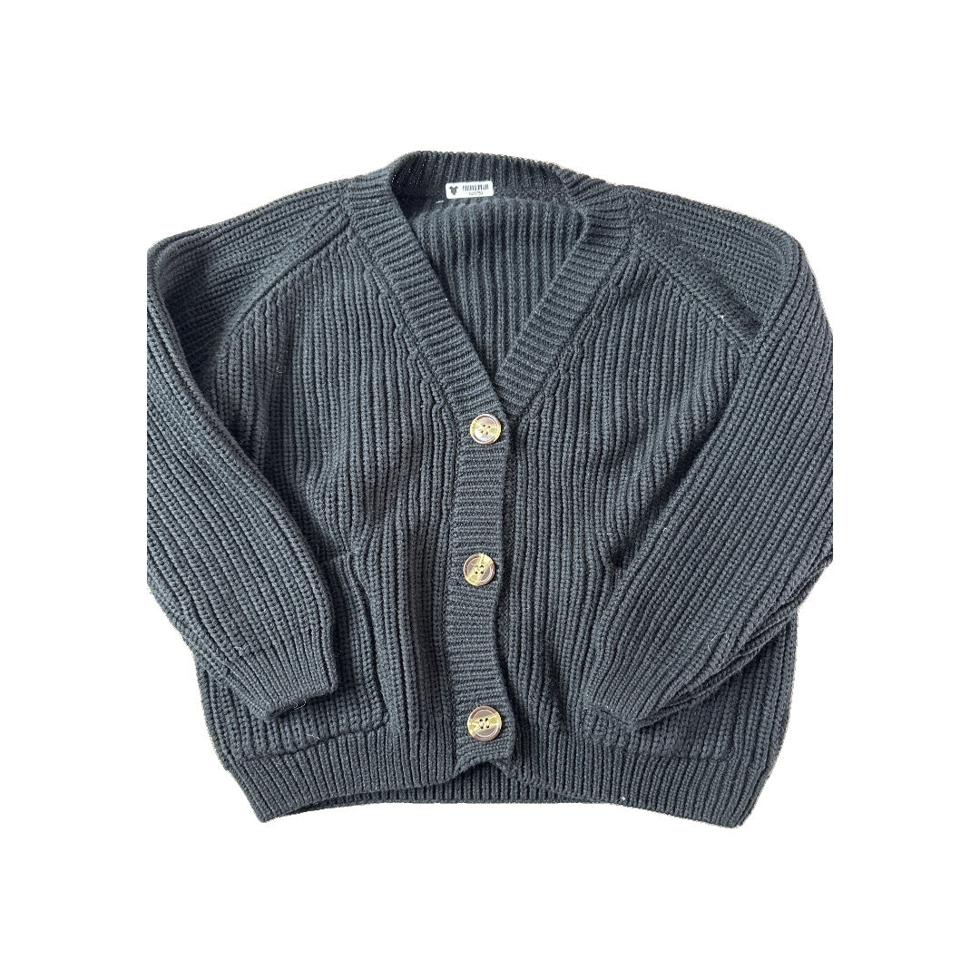 Unknown Girls Black Sweater Size: 2T Black