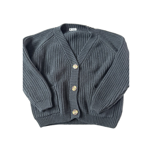 Unknown Girls Black Sweater Size: 2T Black