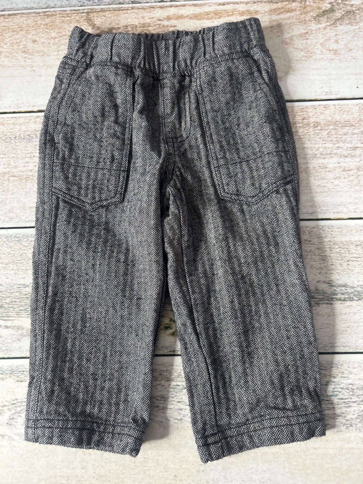 Unisex Black Pants Size: 6-12 months Black