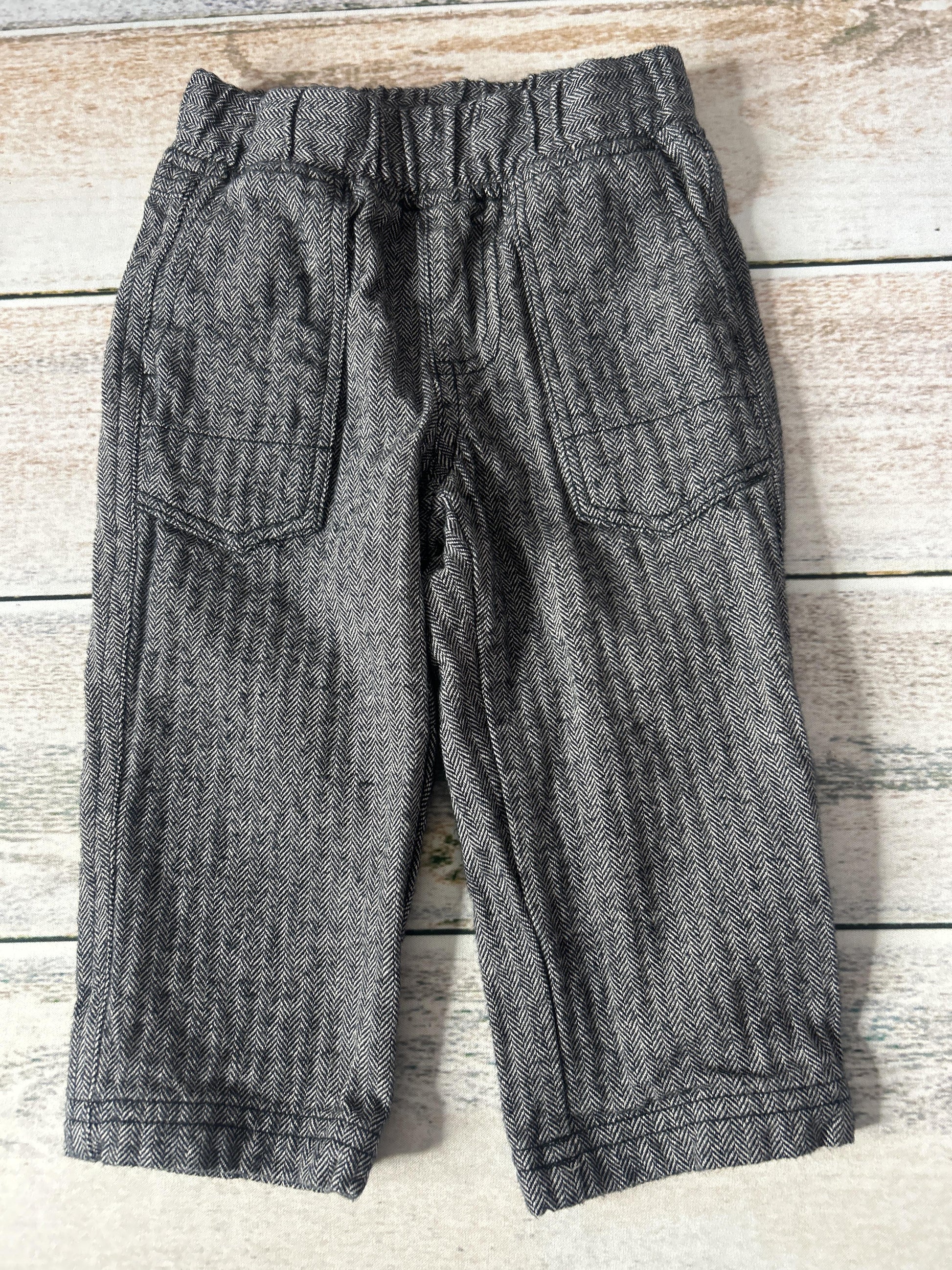Unisex Black Pants Size: 6-12 months Black