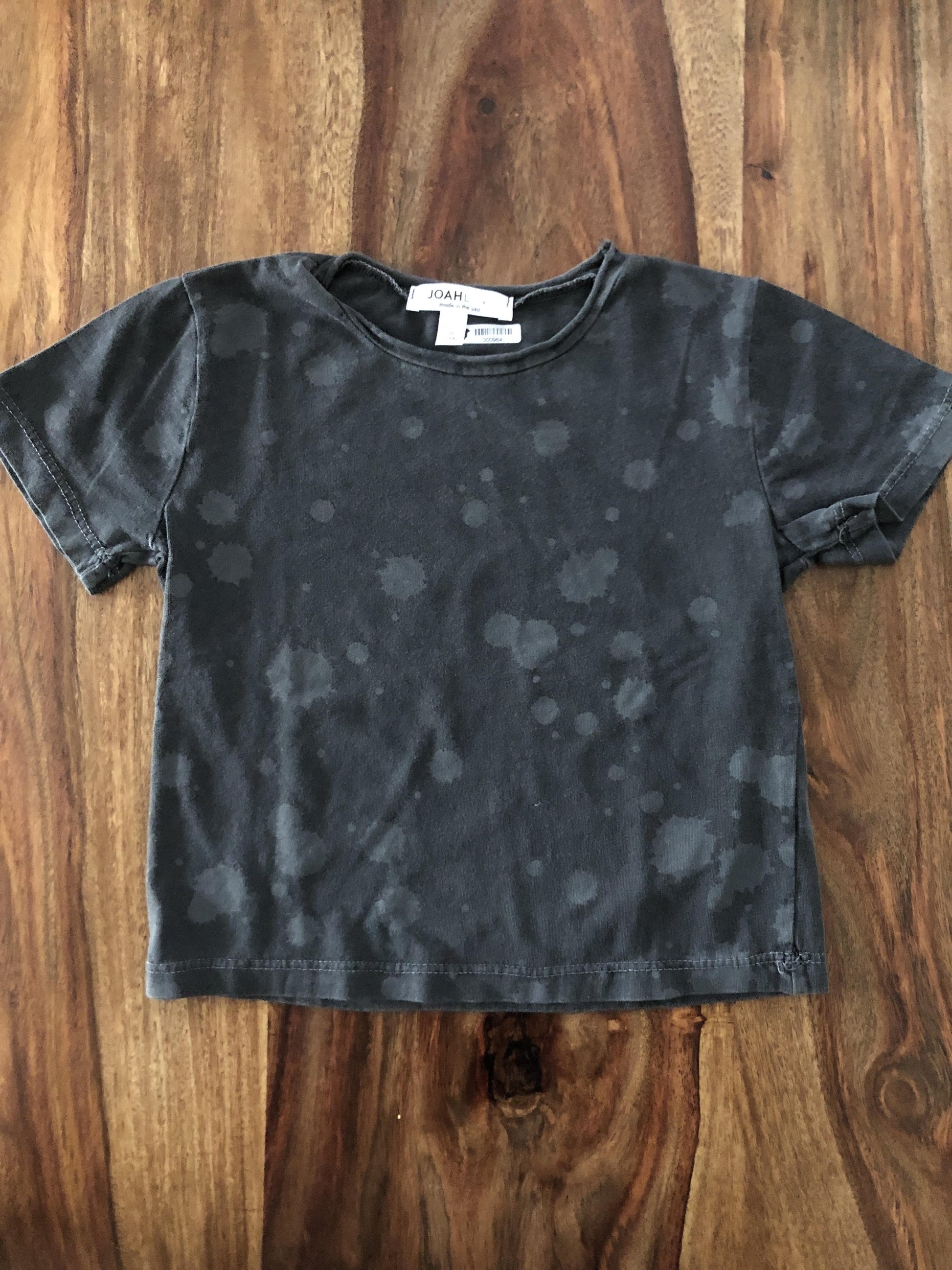 Joah Love Boys Black T-Shirt Size: 2 years Black