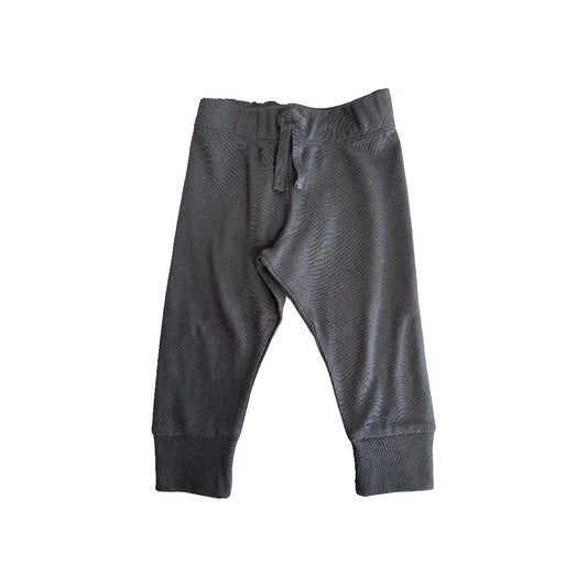 Colored Organics Unisex Black Pants Size: 6-12 months Black