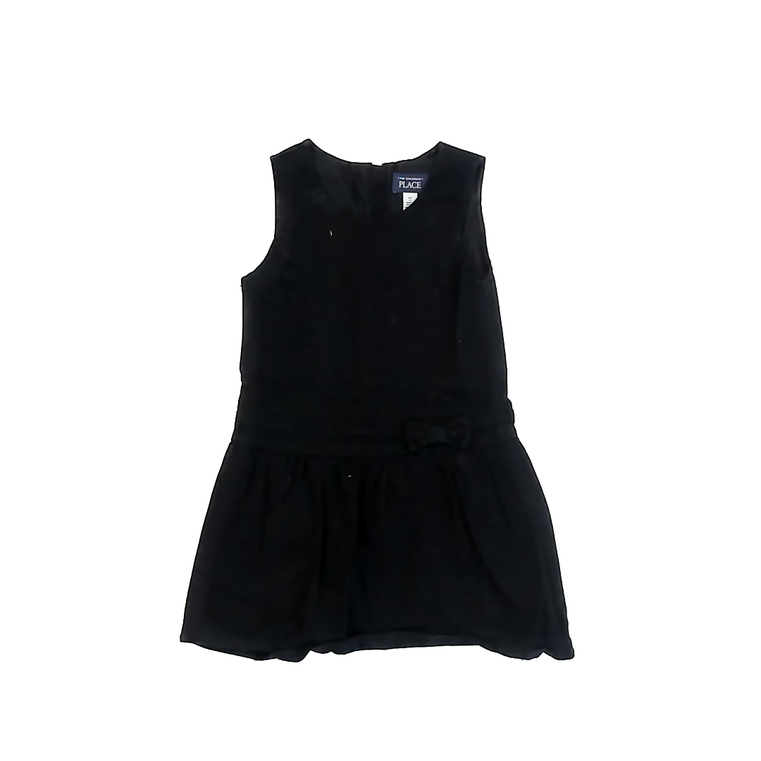 Children's Place Girls Black Dress Size: 5T Black