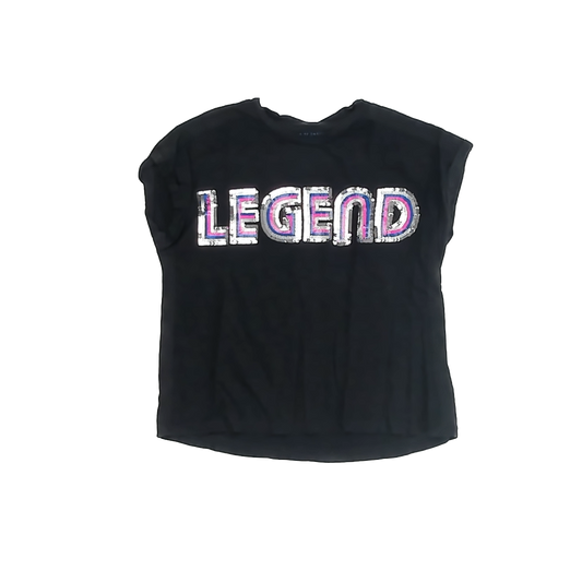 Rockets Of Awesome Girls Black T-Shirt Size: 10 Years Black