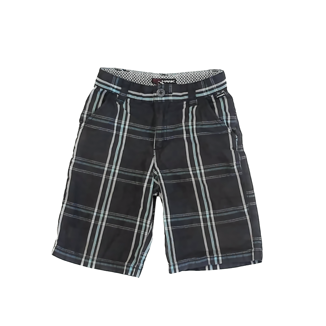 Hawk Boys Black Shorts Size: 7 Years Black