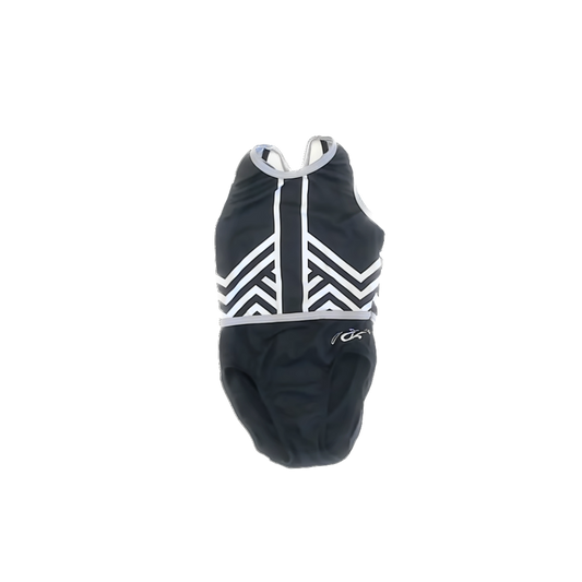 GK Girls Black Leotard Size: CM (7-8 Years) Black