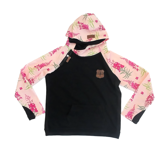 Alaska Chicks Company Girls Black Hoodie Size: 6 Years Black