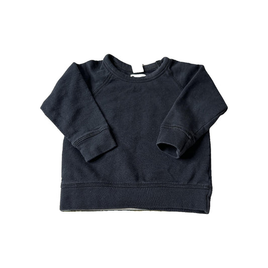 Colored Organics Unisex Black Sweater Size: 6-12 months Black