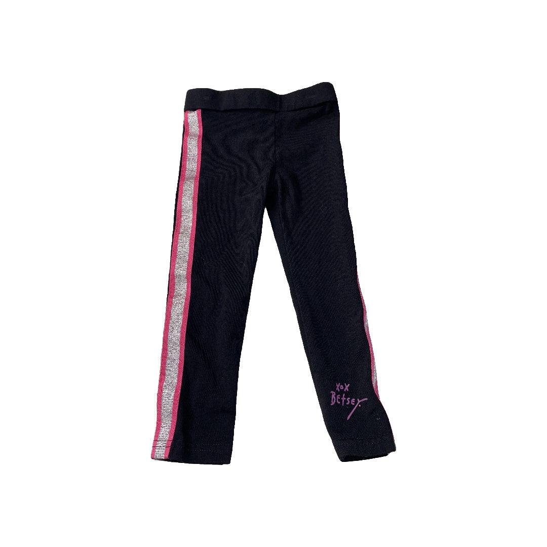 Betsey Johnson Girls Black Pants Size: 24 months Black