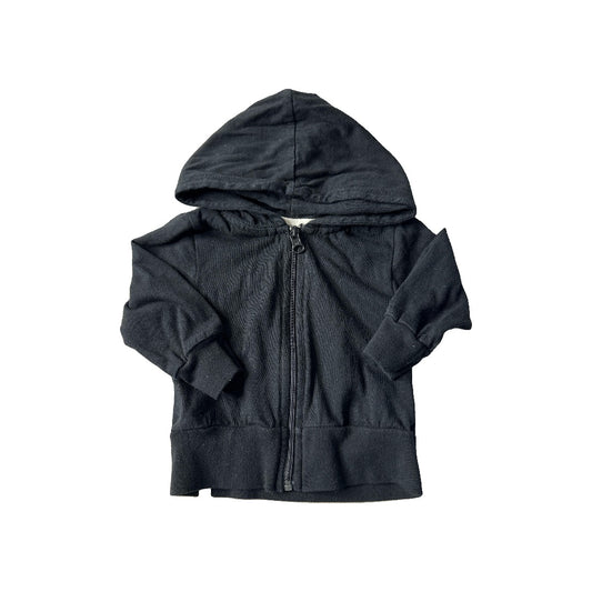 mini mioche Unisex Black Jacket Size: 6-12 months Black