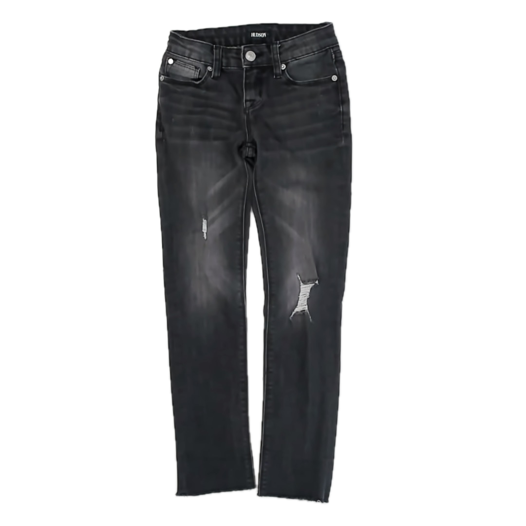 Hudson Girls Black Jeggings Size: 8 Years Black