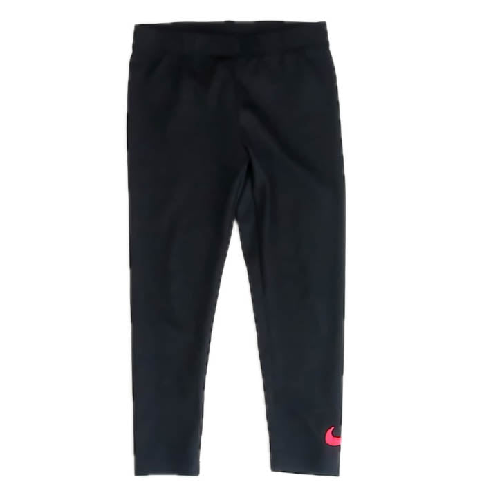 Nike Girls Black Leggings Size: 4T Black