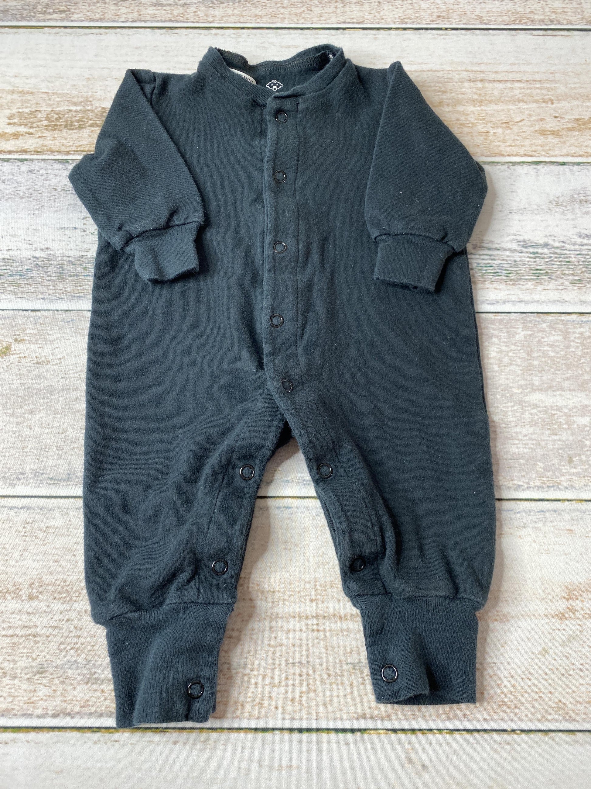 Koala Baby Unisex Black Long Sleeve Outfit Size: 0-3 months Black